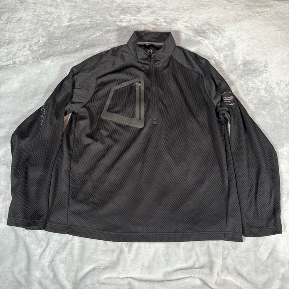 Zero Restriction Tour Series 1/4 Zip Pullover Mens XL Golf Tournament Logo - Picture 1 of 9